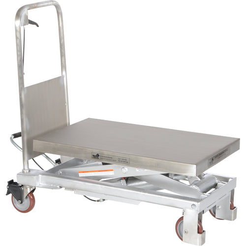 Partial SS Scissor Cart 1K 32.5 × 19.75 - Exact Tooling