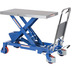 Hydraulic One Scissor Cart 1.75K 20 × 39.5 - Exact Tooling
