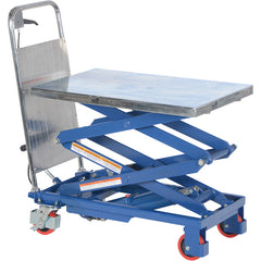 Hydra Double Scissor Cart 220lb 17.5 × 27 - Exact Tooling