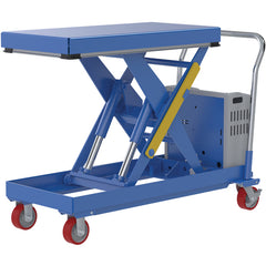 Hydraulic Elevating Cart 20 × 40 2000 12V Dc - Exact Tooling