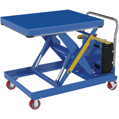 Hydraulic Elevating Cart 32 × 40 2000 12V Dc - Exact Tooling