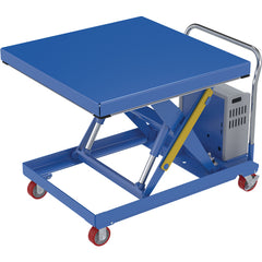 Hydraulic Elevating Cart 42 × 42 2000 12V Dc - Exact Tooling