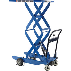 Double Scissor Cart 400lb 23.6 × 35.4 - Exact Tooling