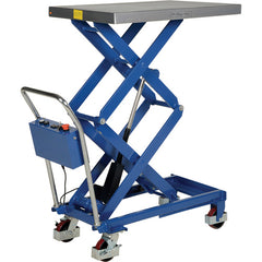 Linear Scissor Cart 400lb 23.625 × 35.5 - Exact Tooling