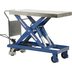 Single Hydraulic Scissor Cart 4K 47 × 24 - Exact Tooling