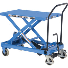Hd Premium Scissor Cart 600lb 19 × 33 - Exact Tooling