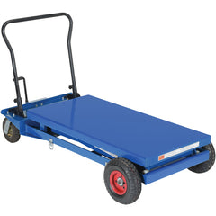 Pneumatic Tire Hydraulic Cart 1000 lbs - Exact Tooling