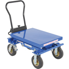 Pneumatic Tire Hydraulic Cart 400 lbs - Exact Tooling