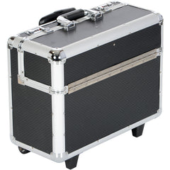 Aluminum Frame Case W/Trolley 20 × 10 × 15 - Exact Tooling