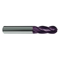 20mm Dia. - 104mm OAL - 30 Helix Firex CBD Ball Nose EM - 4 FL - Exact Tooling