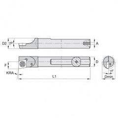 CCBI18745L CARBIDE SHANK BORING BAR - Exact Tooling