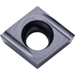 CCET 325013 U PR1535, 0.002″ Corner Radius, 5/32″ Thick, 3/8″ Inscribed Circle, MEGACOAT NANO, 80 Degree Diamond, Turning Indexable Insert