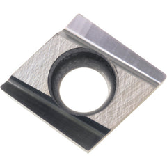 CCET 32505 MF-J PR1225, 0.0079″ Corner Radius, 5/32″ Thick, 3/8″ Inscribed Circle, MEGACOAT, Diamond, Turning Indexable Insert - Exact Tooling