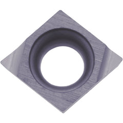 CCET 110902 F PR1725, 0.004″ Corner Radius, 0.055″ Thick, 0.138″ Inscribed Circle, MEGACOAT NANO PLUS, 80 Degree Diamond, Turning Indexable Insert