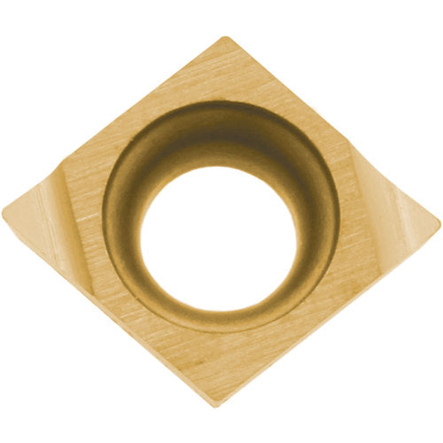 CCET 141102 F PV710, 0.004″ Corner Radius, 0.071″ Thick, 0.169″ Inscribed Circle, TiCN (MEGACOAT NANO), 80 Degree Diamond, Turning Indexable Insert