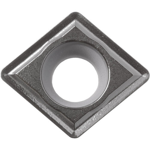 CCGT 32502 TN60, 0.004″ Corner Radius, 5/32″ Thick, 3/8″ Inscribed Circle, TiCN/NbC, 80 Degree Diamond, Turning Indexable Insert