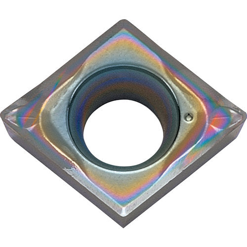 CCGT 32505 AP PDL010, 0.008″ Corner Radius, 5/32″ Thick, 3/8″ Inscribed Circle, C, 80 Degree Diamond, Turning Indexable Insert