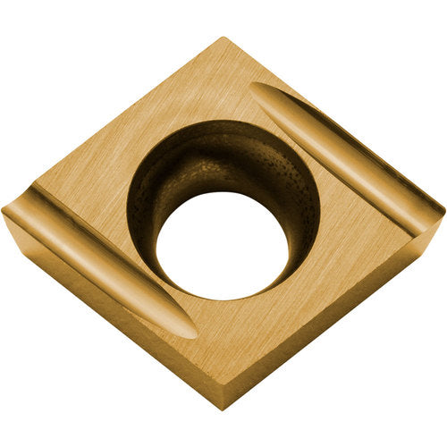CCGT 32502 U PV720, 0.004″ Corner Radius, 5/32″ Thick, 3/8″ Inscribed Circle, TiCN (MEGACOAT NANO), 80 Degree Diamond, Turning Indexable Insert