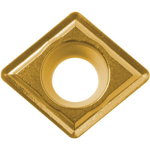 CCGT 21502 PV710, 0.004″ Corner Radius, 3/32″ Thick, 1/4″ Inscribed Circle, TiCN (MEGACOAT NANO), 80 Degree Diamond, Turning Indexable Insert