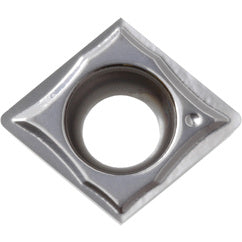 CCGT 21502 MFP-GQ PR1225, 0.0039″ Corner Radius, 3/32″ Thick, 1/4″ Inscribed Circle, MEGACOAT, Diamond, Turning Indexable Insert - Exact Tooling