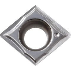 CCGT 32502 MFP-GQ PR1535, 0.0039″ Corner Radius, 5/32″ Thick, 3/8″ Inscribed Circle, MEGACOAT NANO, Diamond, Turning Indexable Insert - Exact Tooling