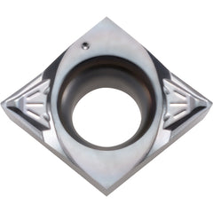 CCGT 21502 SKS PR1725, 0.004″ Corner Radius, 3/32″ Thick, 1/4″ Inscribed Circle, MEGACOAT NANO PLUS, 80 Degree Diamond, Turning Indexable Insert