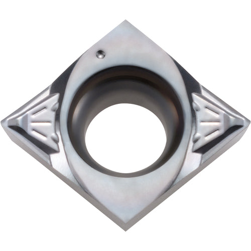 CCGT 215013 SKS PR1725, 0.002″ Corner Radius, 3/32″ Thick, 1/4″ Inscribed Circle, MEGACOAT NANO PLUS, 80 Degree Diamond, Turning Indexable Insert