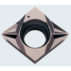 CCGT 32505 MFP-SK PR1225, 0.0079″ Corner Radius, 5/32″ Thick, 3/8″ Inscribed Circle, MEGACOAT, Diamond, Turning Indexable Insert - Exact Tooling