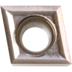 CCGT 215013 MF PR1225, 0.002″ Corner Radius, 3/32″ Thick, 1/4″ Inscribed Circle, MEGACOAT, Diamond, Turning Indexable Insert - Exact Tooling