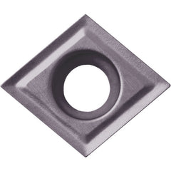 CCGT 21502 F PR1725, 0.004″ Corner Radius, 3/32″ Thick, 1/4″ Inscribed Circle, MEGACOAT NANO PLUS, 80 Degree Diamond, Turning Indexable Insert