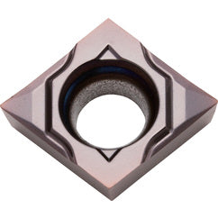 CCGT 21505 MP-CK PR1425, 0.0079″ Corner Radius, 3/32″ Thick, 1/4″ Inscribed Circle, MEGACOAT NANO, Diamond, Turning Indexable Insert - Exact Tooling