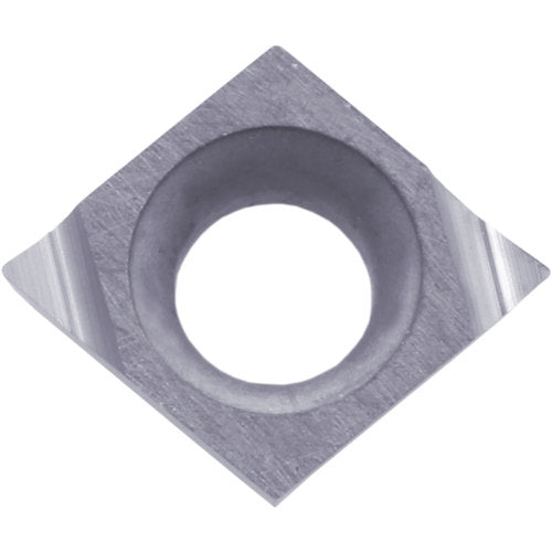 CCGT 110902 F PR1225, 0.004″ Corner Radius, 0.055″ Thick, 0.138″ Inscribed Circle, MEGACOAT, 80 Degree Diamond, Turning Indexable Insert