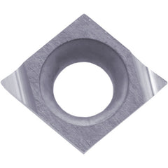CCGT 110905 F PR930, 0.008″ Corner Radius, 0.055″ Thick, 0.138″ Inscribed Circle, TiCN, 80 Degree Diamond, Turning Indexable Insert