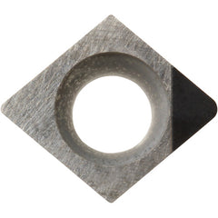 CCGW 21502 NE KPD001, 0.0039″ Corner Radius, 3/32″ Thick, 1/4″ Inscribed Circle, Diamond, Turning Indexable Insert - Exact Tooling