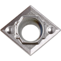 CCMT 32505 HQ TN620, 0.0079″ Corner Radius, 5/32″ Thick, 3/8″ Inscribed Circle, TiCN, Diamond, Turning Indexable Insert - Exact Tooling