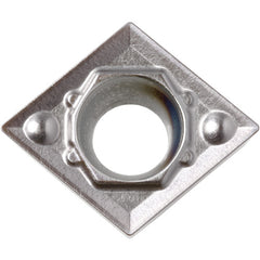 CCMT 3252 HQ PV710, 1/32″ Corner Radius, 5/32″ Thick, 3/8″ Inscribed Circle, TiCN (MEGACOAT NANO), Diamond, Turning Indexable Insert - Exact Tooling