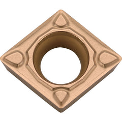 CCMT 3252 MQ PR1535, 1/32″ Corner Radius, 5/32″ Thick, 3/8″ Inscribed Circle, MEGACOAT NANO, Diamond, Turning Indexable Insert - Exact Tooling