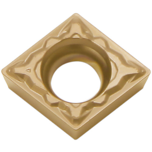 CCMT 32505 PP TN610, 0.0079″ Corner Radius, 5/32″ Thick, 3/8″ Inscribed Circle, TiCN, Diamond, Turning Indexable Insert - Exact Tooling