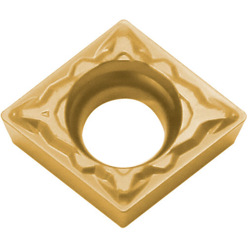 CCMT 32505 PP CCX, 0.008″ Corner Radius, 5/32″ Thick, 3/8″ Inscribed Circle,  TiCl2O3/Tin, 80 Degree Diamond, Turning Indexable Insert