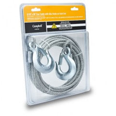 5/16"X20' TOW CABLE GALVANIZED - Exact Tooling