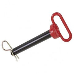 1"X7-1/2" RED HANDLE HITCH PIN - Exact Tooling