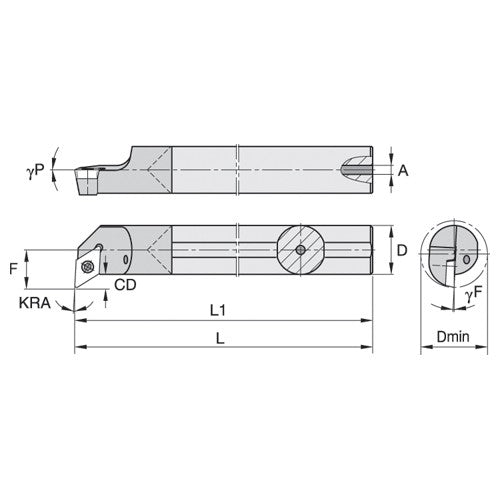 CCPI25060R WG CARBIDE PROFILING BAR - Exact Tooling