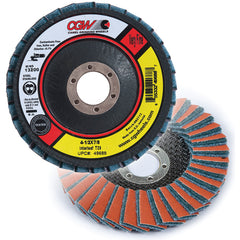 4 1/2″ × 7/8 - Coarse - Type 29 Interleaf Flap Disc - Exact Tooling
