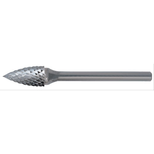 SG-1L6 Double Cut Solid Carbide Bur-Pointed Tree Shape