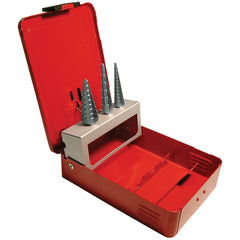 ‎3/16-3/4 RHC HSS 118 Degree Split Point Step Specialty Drill Set - Bright - Exact Tooling