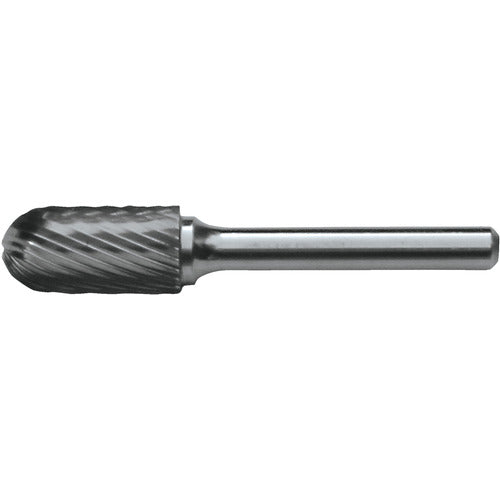 SC-5L6 Standard Cut Solid Carbide Bur-Cylindrical with Ball Nose - Exact Tooling