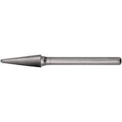 SL-1L6 Standard Cut Solid Carbide Bur-Cone Radius Shape - Exact Tooling