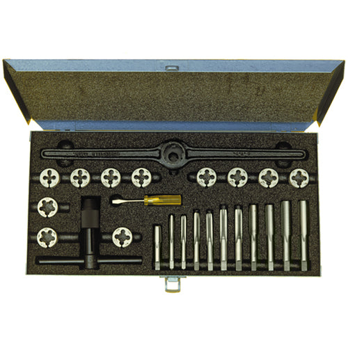528 PLG TAP/ ADJ RND DIE 25PC SET