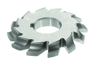 1/2 Radius - 4-1/4 x 3/4 x 1-1/4 - HSS - Left Hand Corner Rounding Milling Cutter - 10T - Uncoated - Exact Tooling