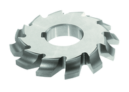 1/4 Radius - 3 x 13/32 x 1 - HSS - Left Hand Corner Rounding Milling Cutter - 12T - TiN Coated - Exact Tooling
